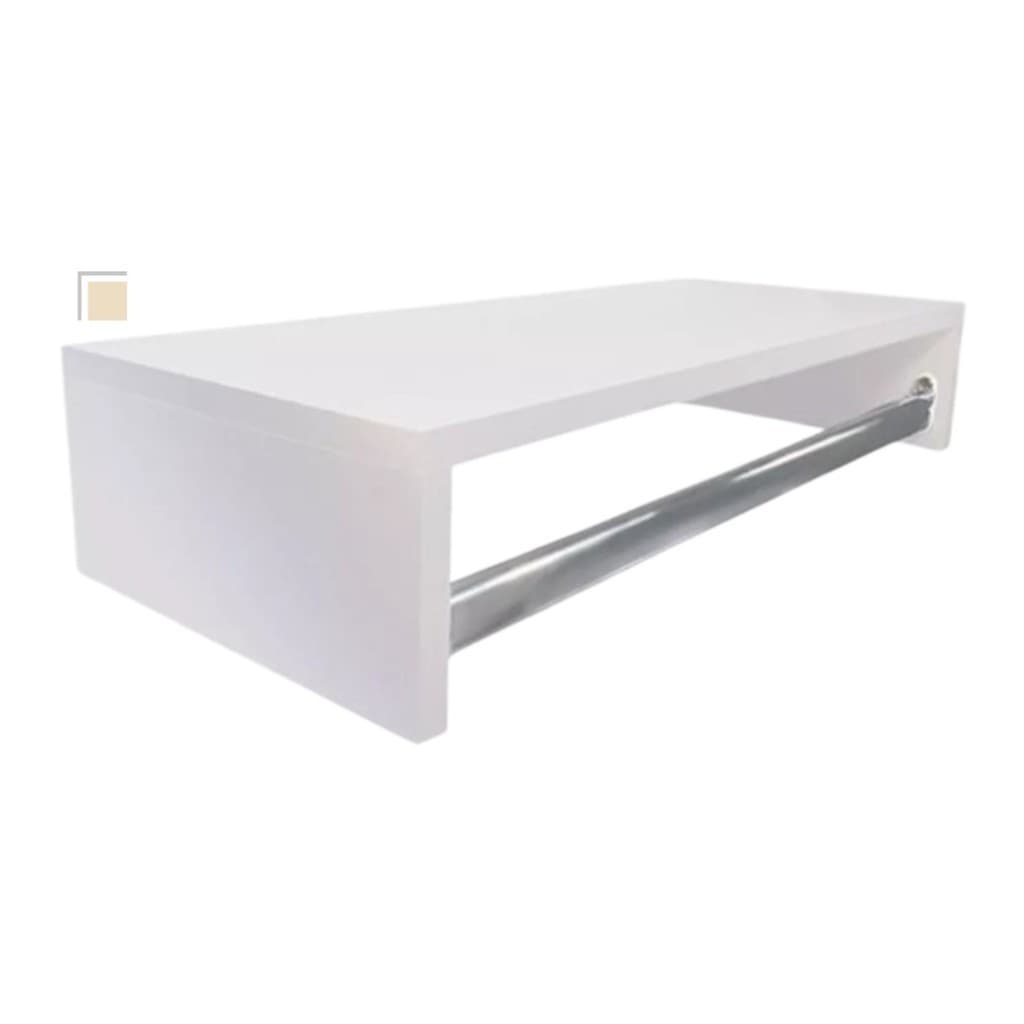 Cabideiro para loja de roupa arara quarto organizador madeira