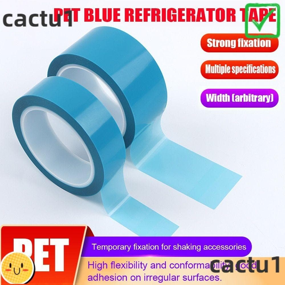CACTU PET Fita Adesiva Ar Condicionado Azul 50M Instalação