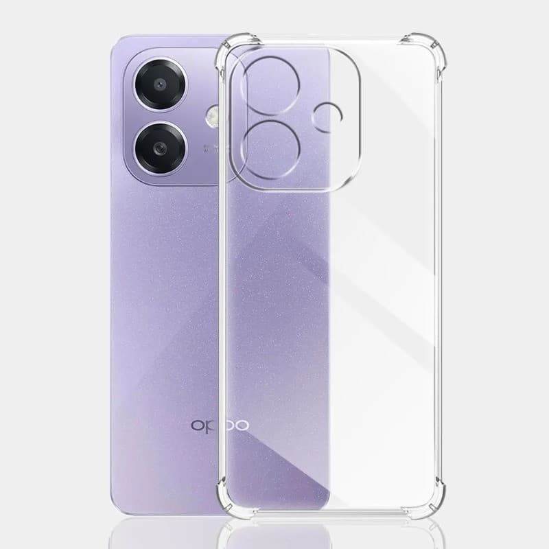 Para OPPO A5i A5 Pro A6t A6X A3X A3 A40 A60 A80 Reno15 F Reno 15 Max + 4G 5G Airbag À Prova De Choque TPU Capa Transpare