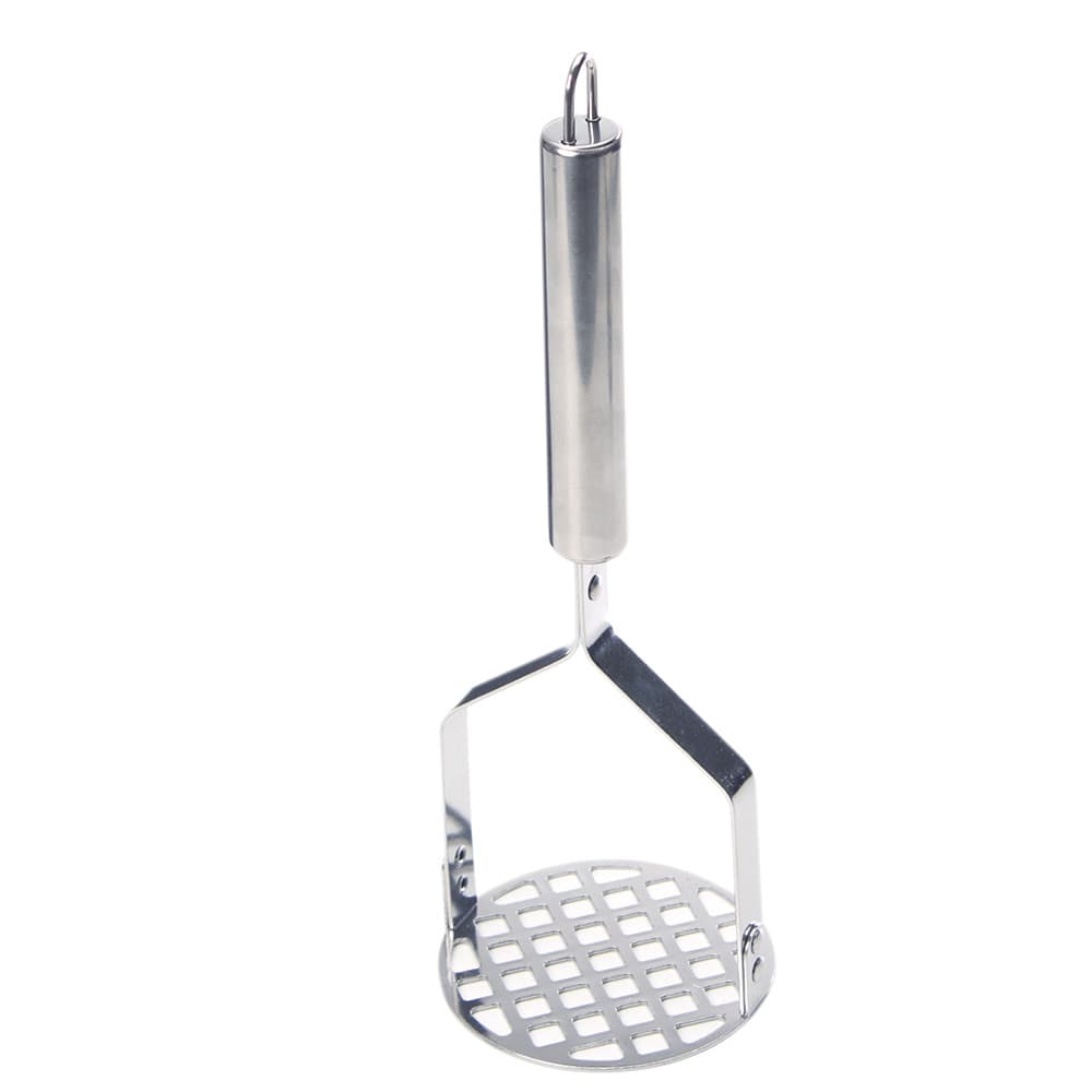 Amassador de Batata 24 cm Inox Manual Espremedor Cabo Reforçado Multiuso Cozinha Aco Inoxidável