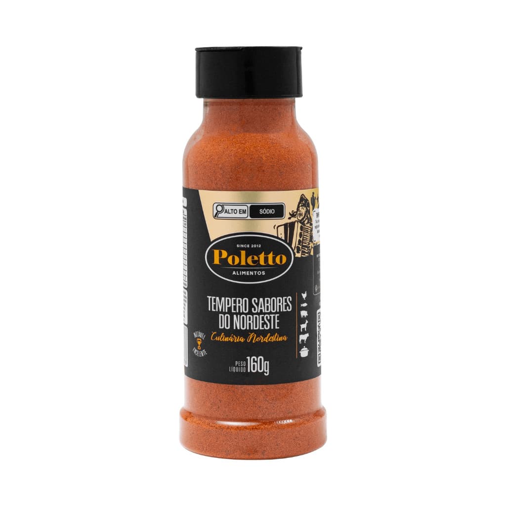 Tempero Sabores do Nordeste 160g Poletto