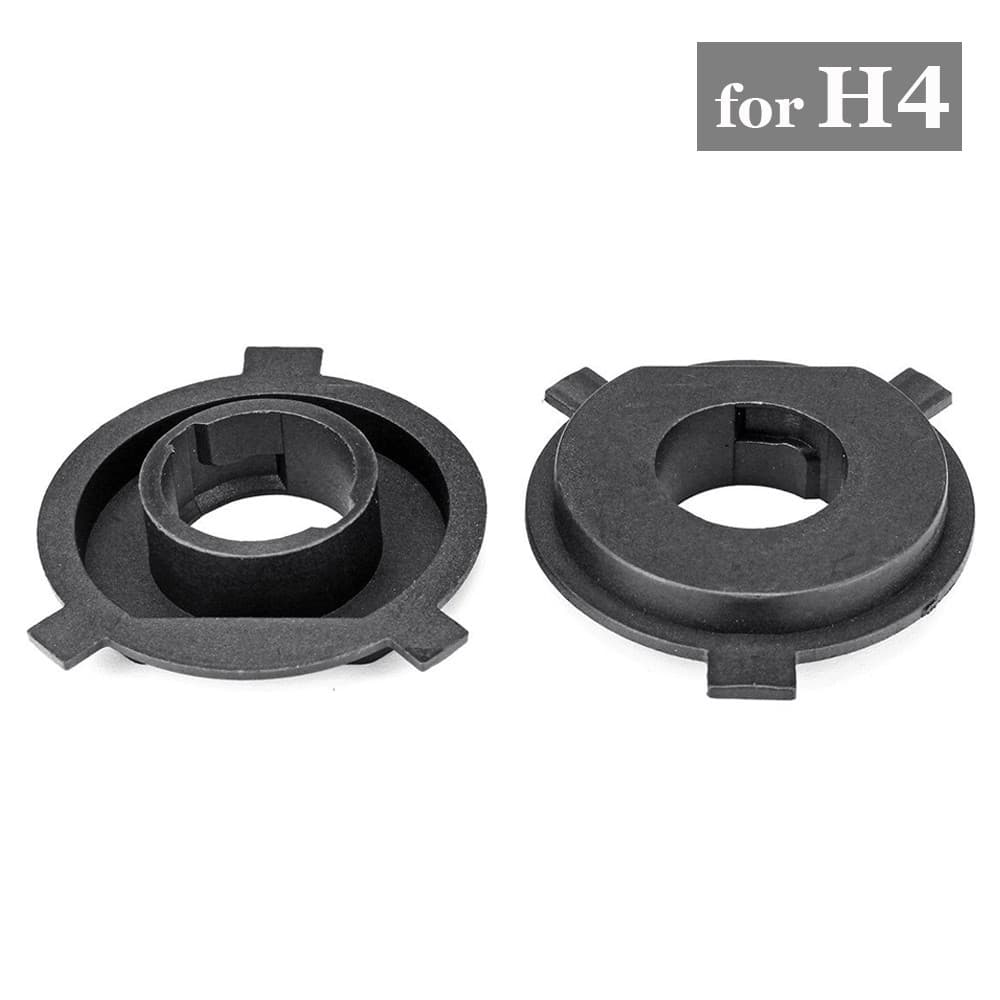 2x LED Farol Lâmpada Base Adaptador Soquete Retentor Titular Para Acessórios H4