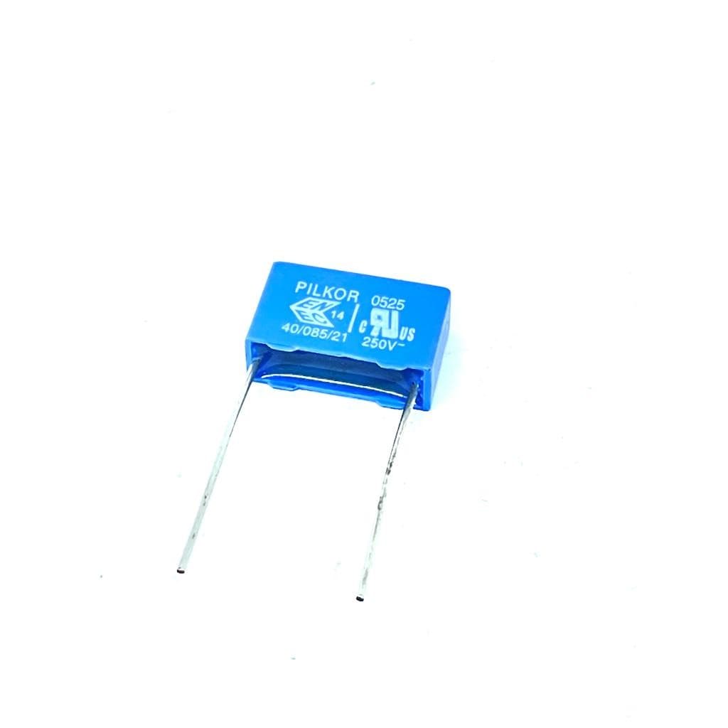 KIT COM 10 PEÇAS - CAPACITOR SUPRESSOR X2 100K 275V AC 15MM 100NM 275V~X2 PCX2 335M MKP PILKOR (0,1UF 100NF 275V)