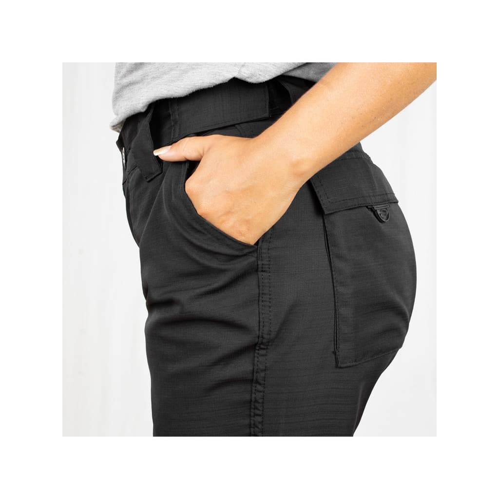 Calça Tática Feminina 6 Bolsos Fox Boy C Elástico Na Cintura e Regulagem Poly Rip Stop Cintura Alta