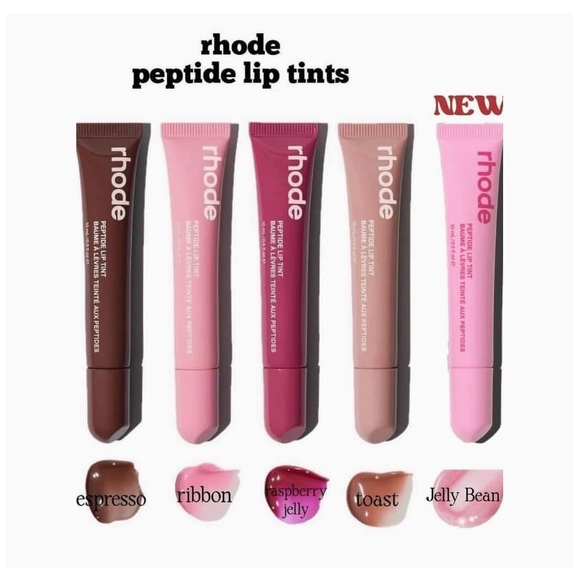 rhode 9 Cores Máscara Hidratante Para Lábios Batom Colorido Vidro Dudu Gel Labial Bastão Bálsamo Cuidados Com A Boca