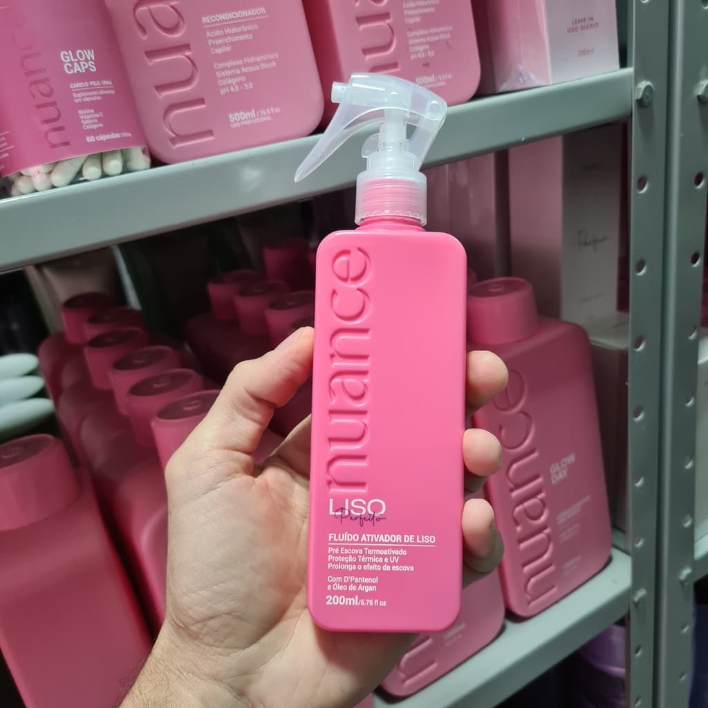Pré Escova Spray Liso Perfeito Nuance Alisador 200ml
