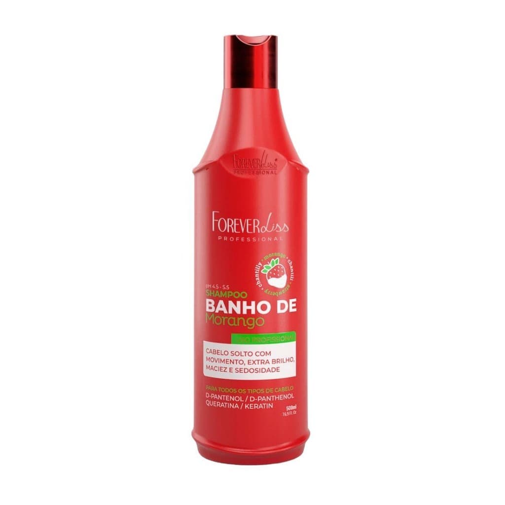 Forever Liss Banho de Morango Shampoo 500ml