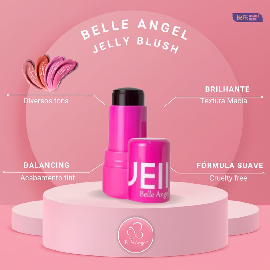 Tint Jelly Blush Belle Angel em Bastão