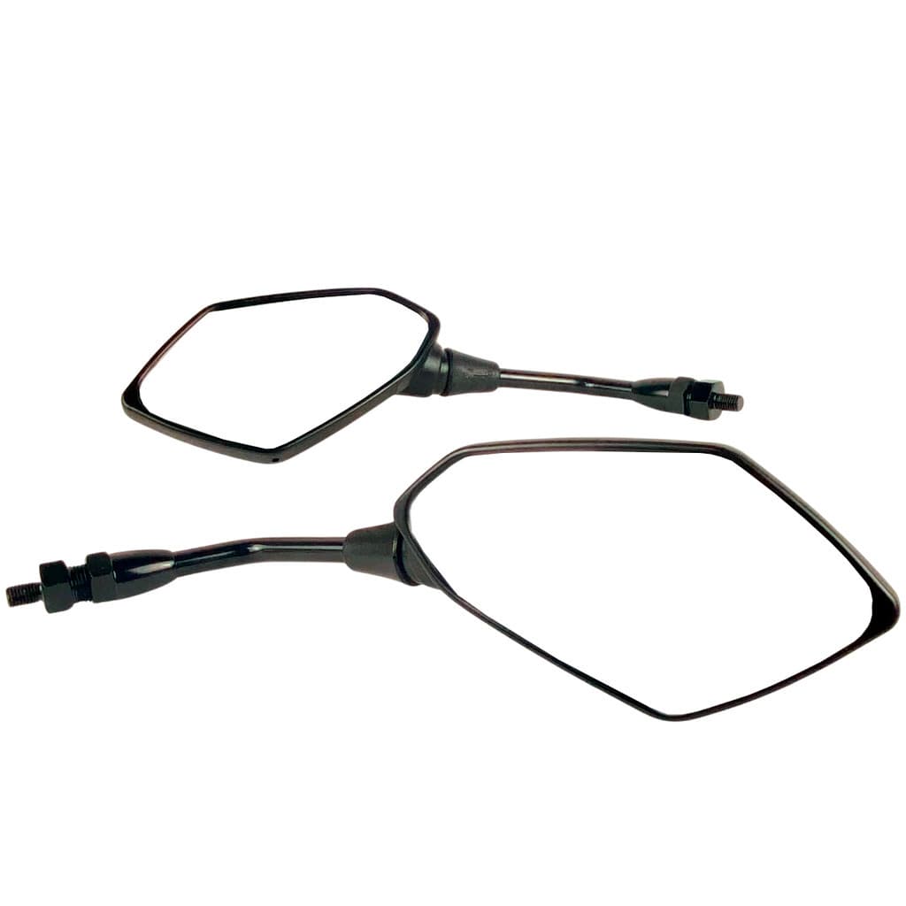 Retrovisor Par Moto Kawasaki Z400 Lente Convexa P/ Motos