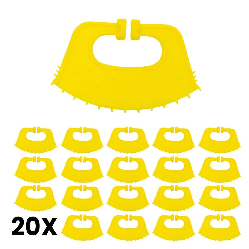 Kit c/20 Desmamador para Bezerro Gado Bovino Anel de Desmame