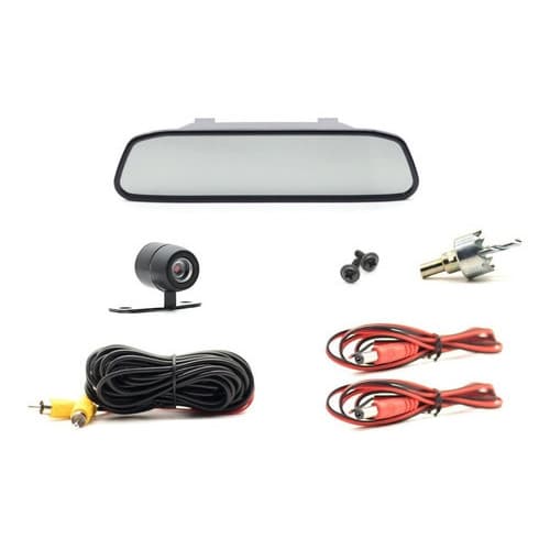 Kit Retrovisor Com Camera Borboleta Prime - Code