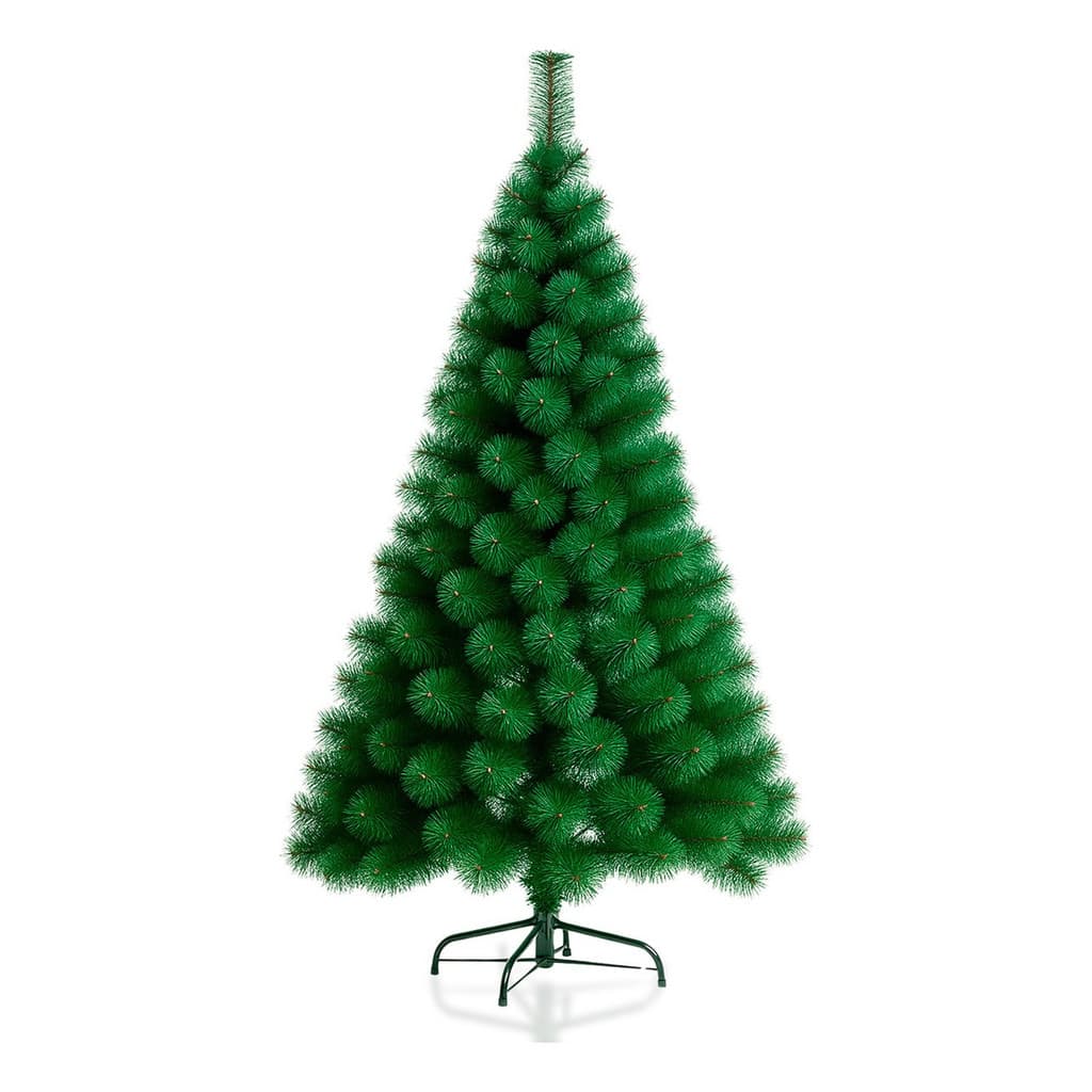 Árvore De Natal Verde 2,1m Com 260 Galhos Em Pvc