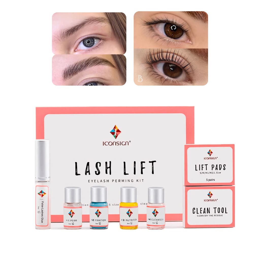 Kit Lash Lifting Iconsign Original Permanente De Cílios Brow Lamination
