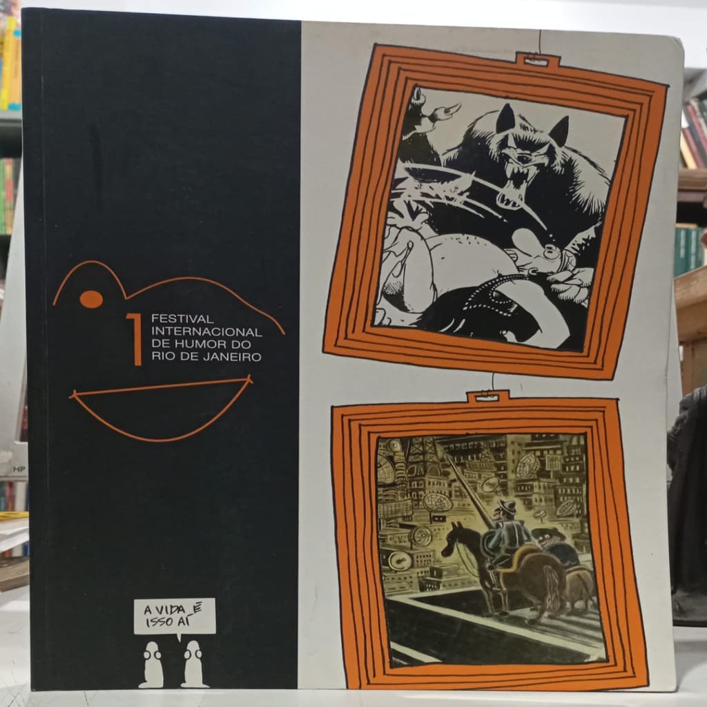 1º Festival Internacional de Humor do Rio de Janeiro autor Angeli e Laerte Coutinho