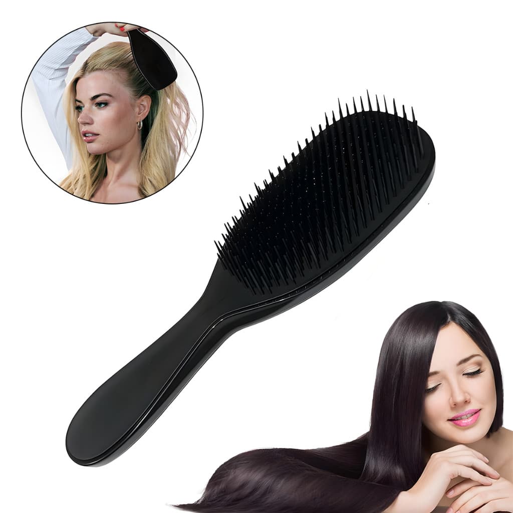 ⚡Entrega Rápida⚡ Escova Desembaraçadora para Cabelo Molhado e Seco, Pente Anti-Emaranhados