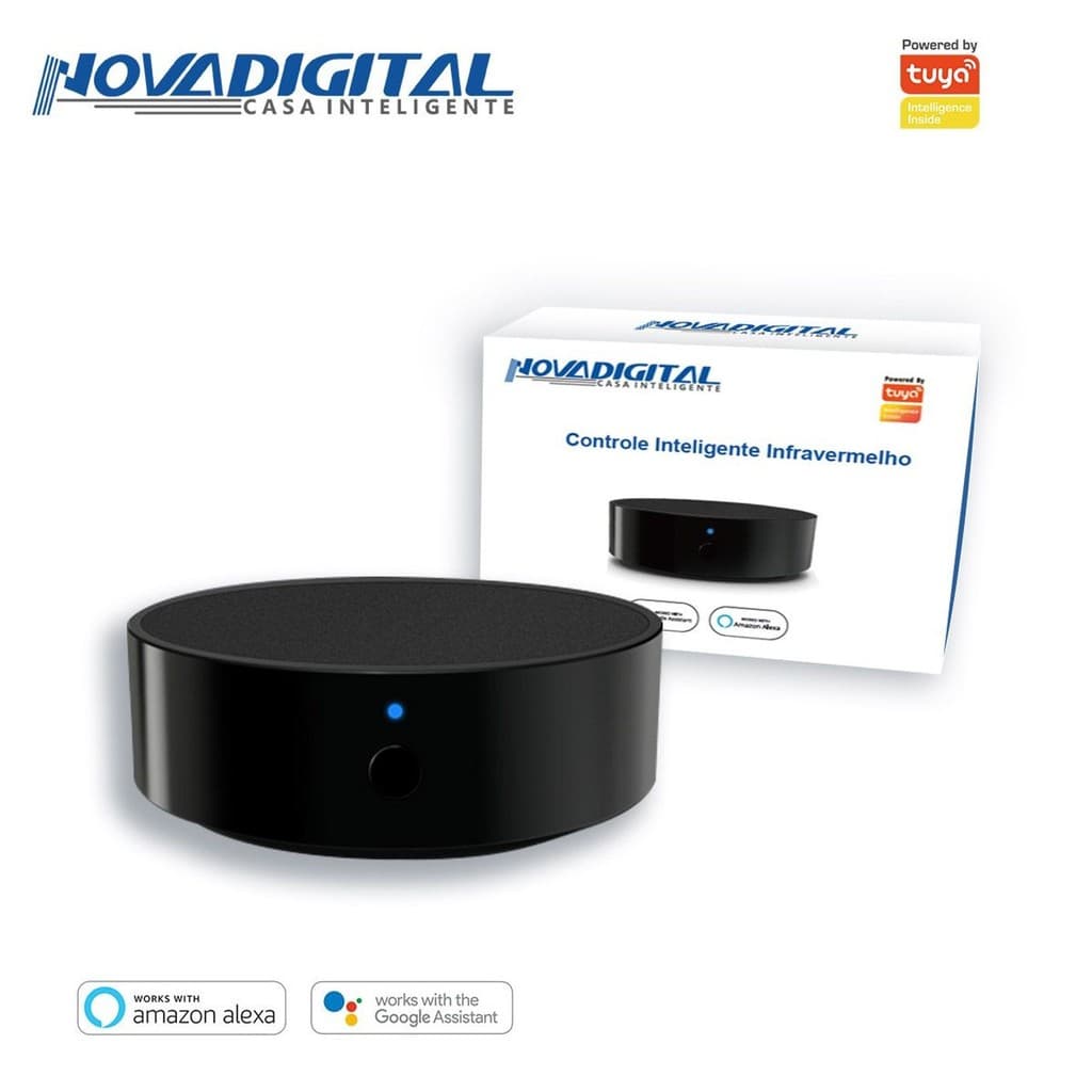 Controle Universal Remoto Infravermelho IR Smart Alexa Home NovaDigital