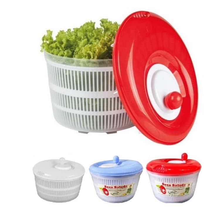 Secador Salada Legumes Verdura Centrifuga 4,5l Cozinha