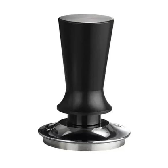 Tamper Barista Com Mola Calibrado 51mm Aço Inoxidável Preto
