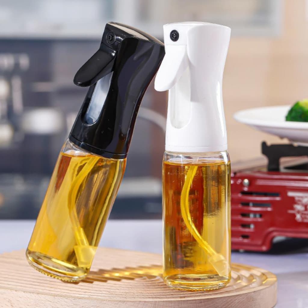 Kit com 2 Spray Porta Azeite Óleos Vinagre Pulverizador Borrifado Galheteiro
