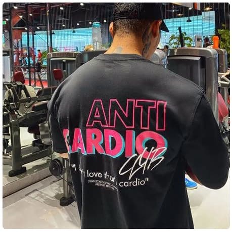 new Camisa Camiseta Básica  Camisa Not Cardio Maromba Academia Treino  Envio mesmo dia