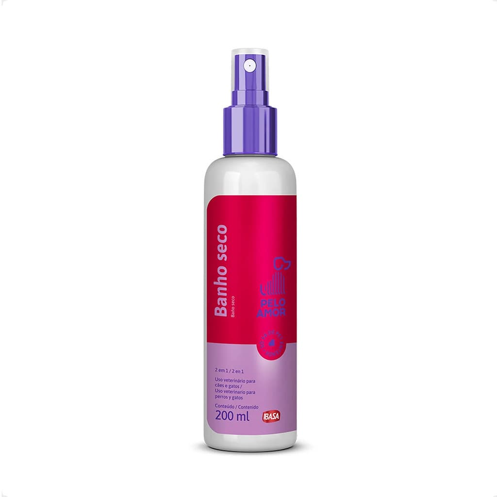 Banho Seco Pelo Amor Ibasa Higienizador - 200ml