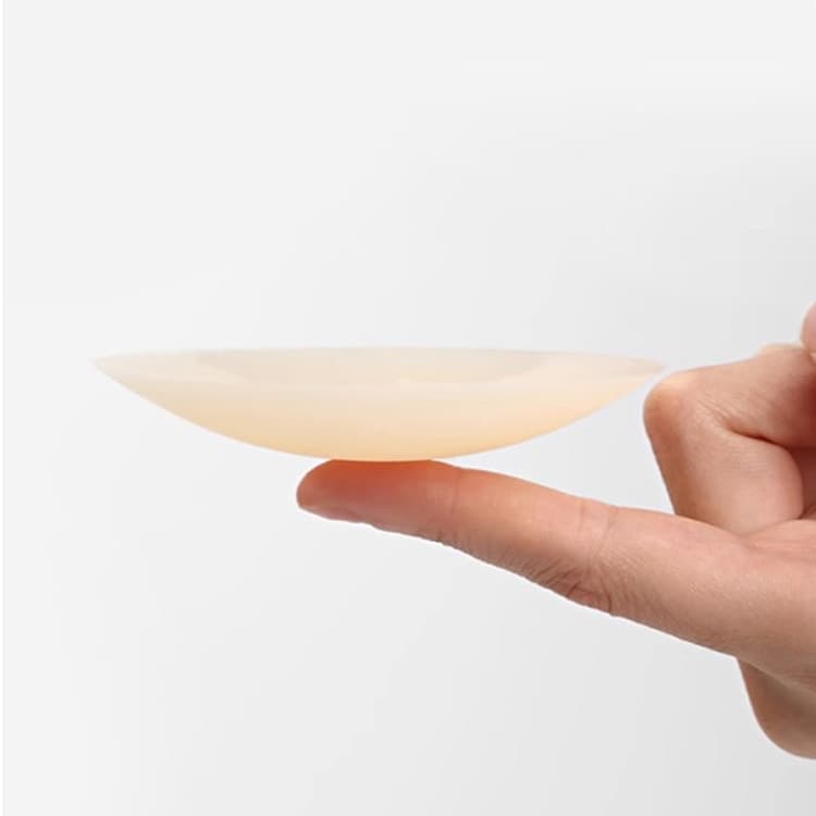 1 Par Protetor Tapa Mamilo Silicone Sem Cola Ultrafino
