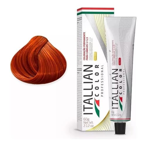 Coloração Cobre Intenso 8.44 - 60g - Itallian Color