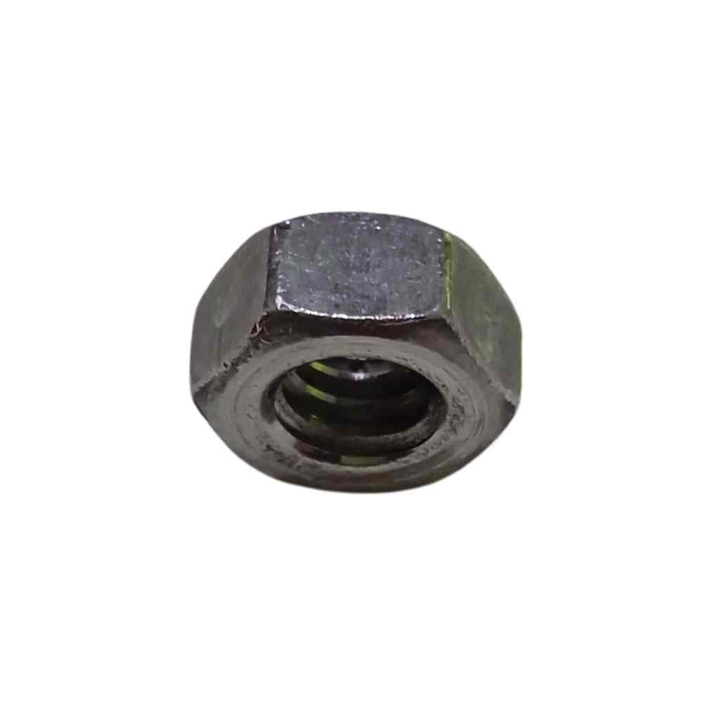 Porca Sextavada UNC 1/4 Chave 7/16" Polido Grau 5 - Kit com 20 Unidades
