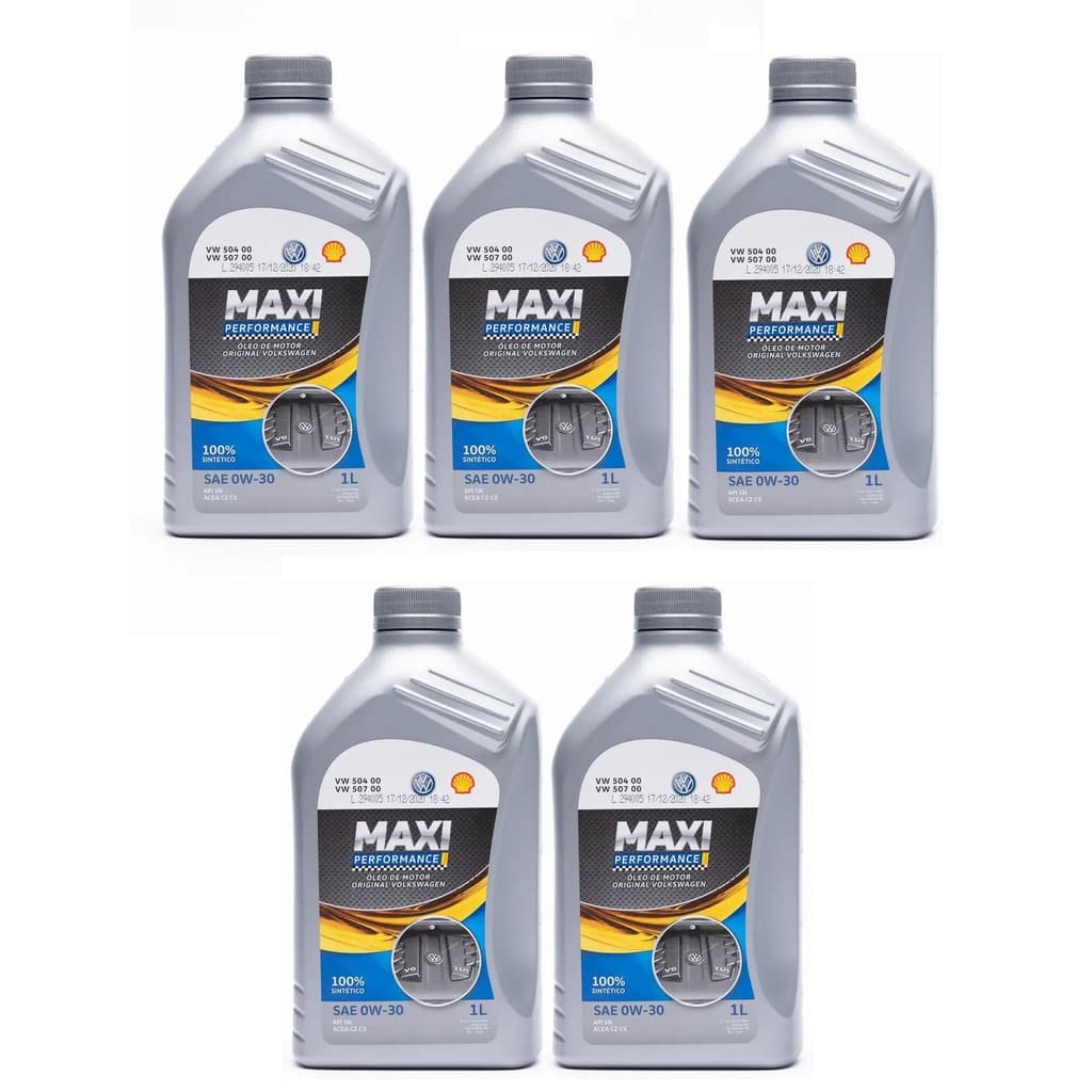 5 litros óleo 0w30 Sintético 504 00 Diesel Maxi Performance