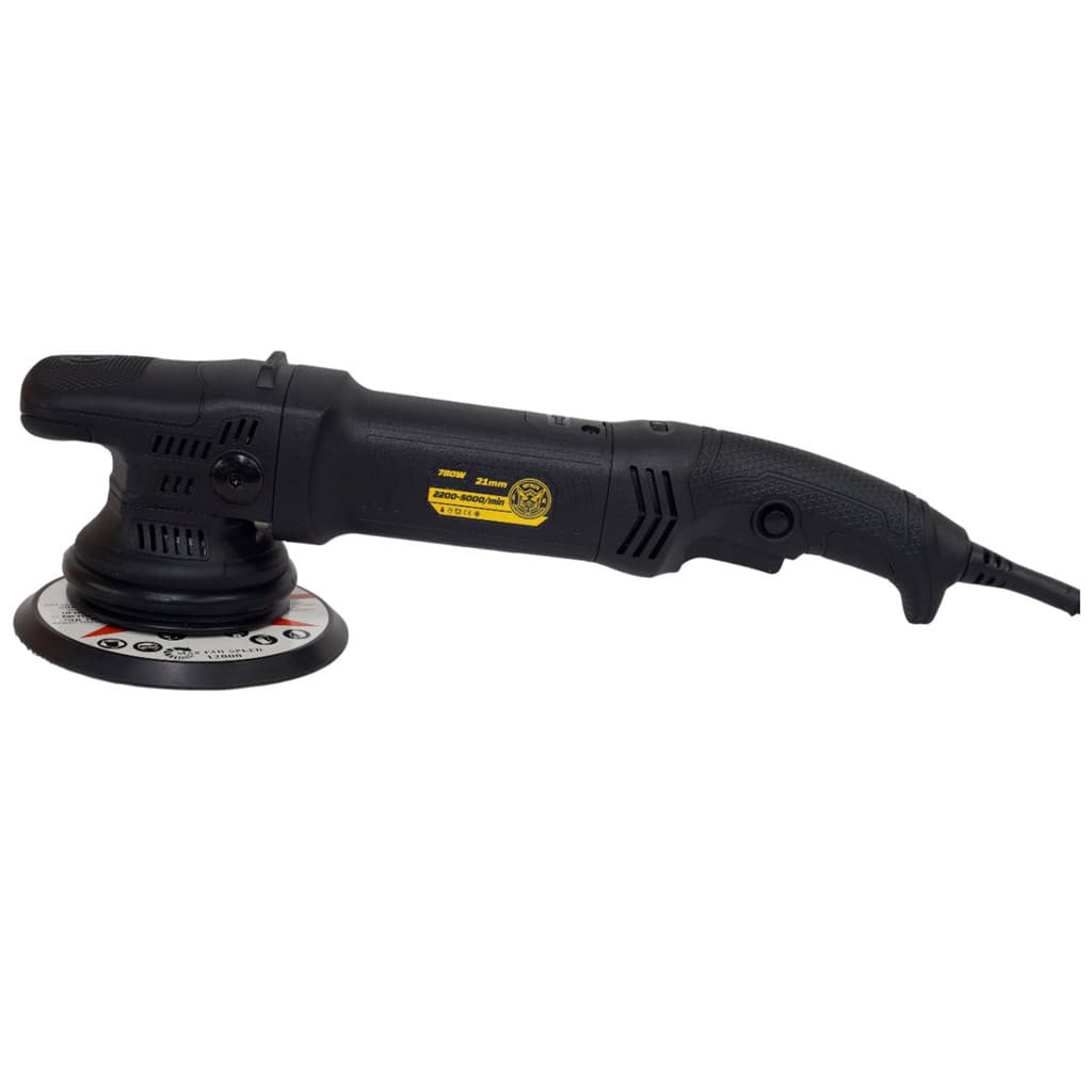Politriz Automotiva Angular 150mm Rotativa 780W Orbital 21mm Elétrica 220V Profissional Rotta 376