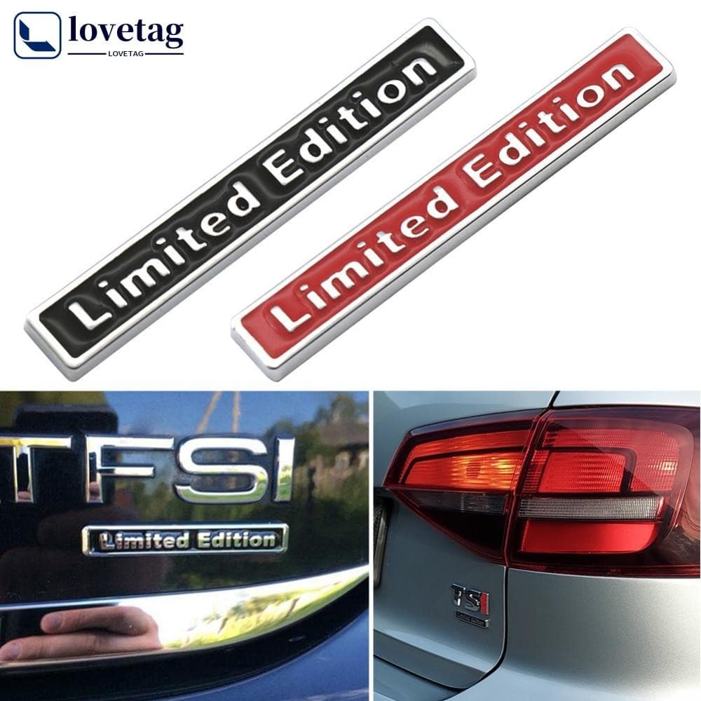 LOVETAG 3D Cromo Metal Adesivo Estilo Do Carro Edição Limitada Emblema Motocicleta Decalque Para Honda I7Z6
