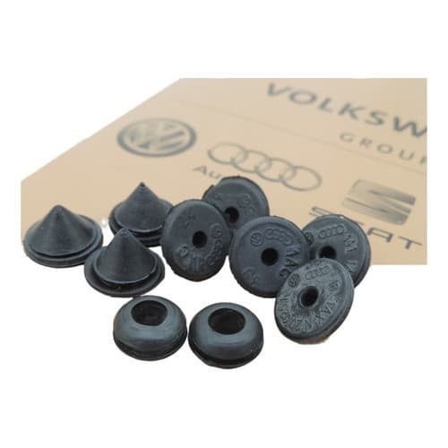 Kit Borracha Gota Ilho Desmbaçador Porta Mala Gol Gti Gts Gl