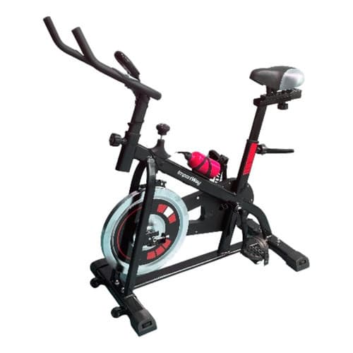 Bicicleta Ergométrica Spinning 8kg Vermelho Importway Ajustável