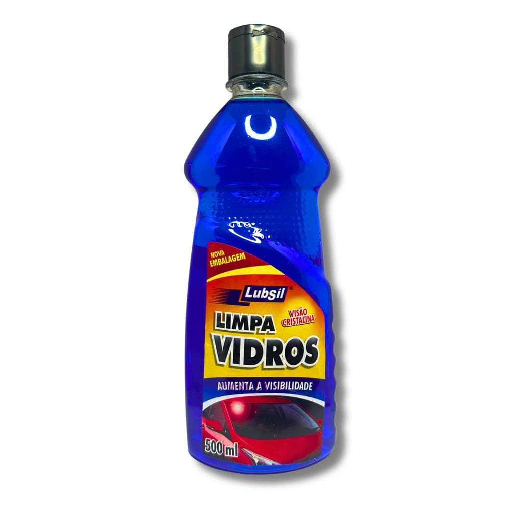 Lubsil Limpa Vidros 500ml Limpeza Brilho E Nitidez