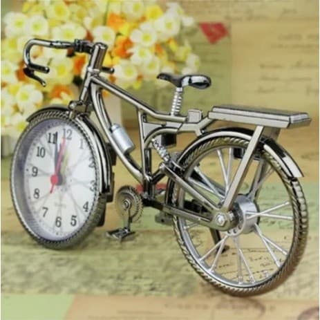 Despertador de Mesa Relógio Bicicleta Bike Moto