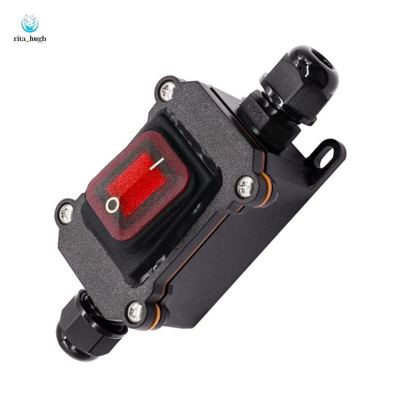 1 Peça Interruptor Em Linha À Prova D'água Interruptores Inteligentes 12V DC 20A De Alta Corrente