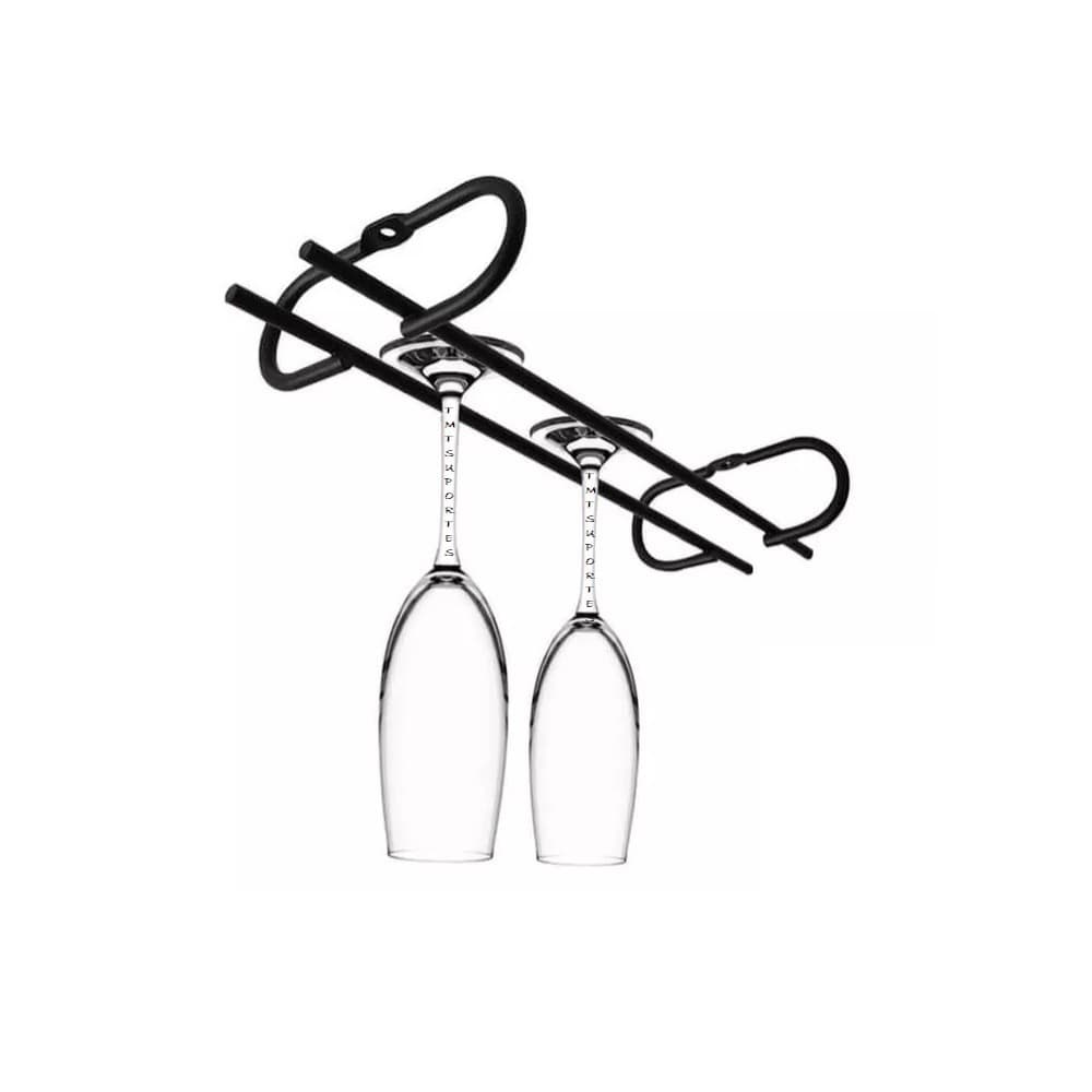 Suporte Taças 20cm Organização Decoração Bar Adega Armário Parafusar
