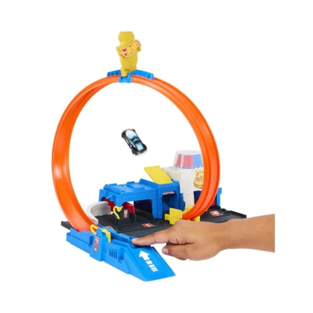 HOT WHEELS CITY SUPER DELEGACIA DE POLÍCIA - MATTEL JBM71