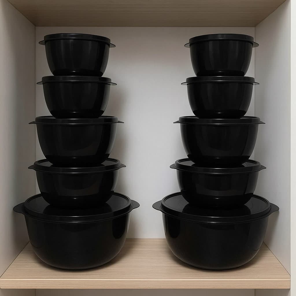 Kit Bowl 10 Peças Boll Congelador Hermetica Especial