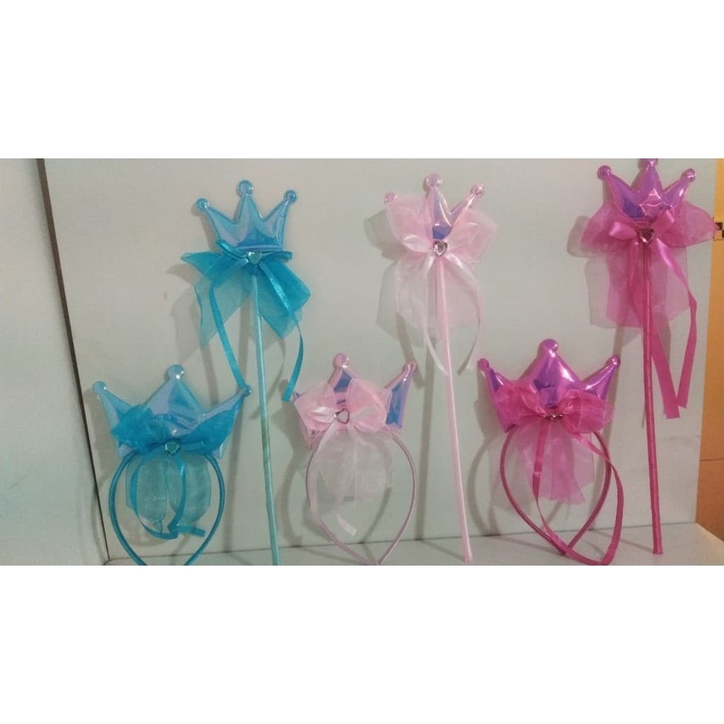 TIARA INFANTIL COM VARINHA MAGICA