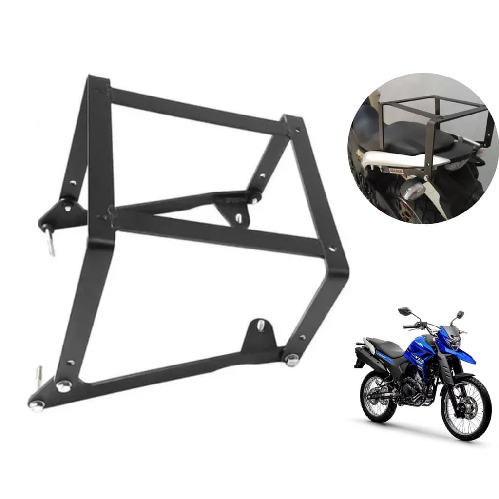Suporte De Baú Removivel Yamaha Xtz 250 Lander Modelo novo 2019 A 2026 Chapam