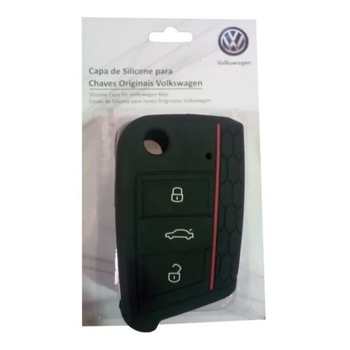 Capa De Silicone Para Chave Canivete Original Volkswagen