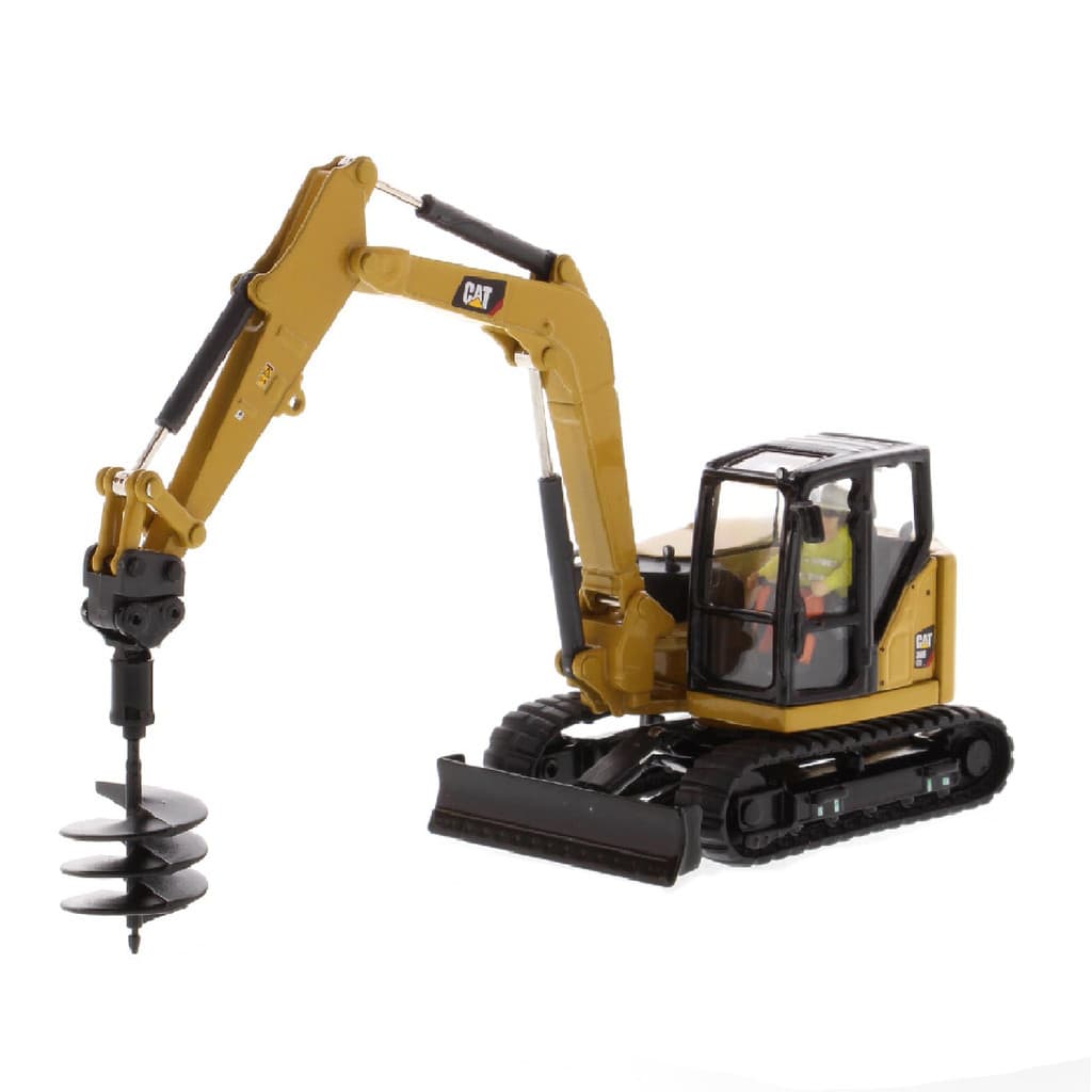 Miniatura Mini Escavadeira Hidráulica 308 CR Caterpillar - Escala 1:50