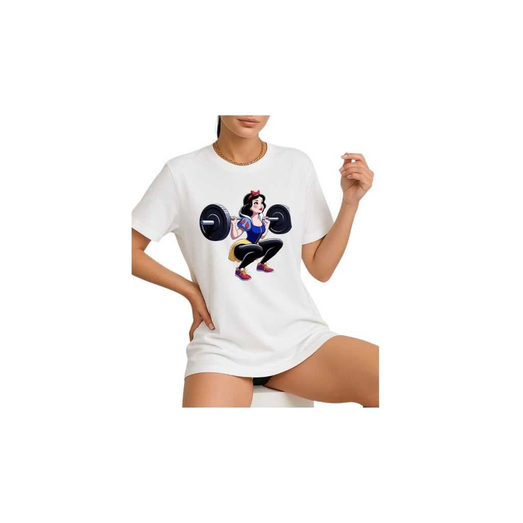 Camiseta camisa Academia Gym fitness agodão T-shirt Stitch blusão Treino camisa