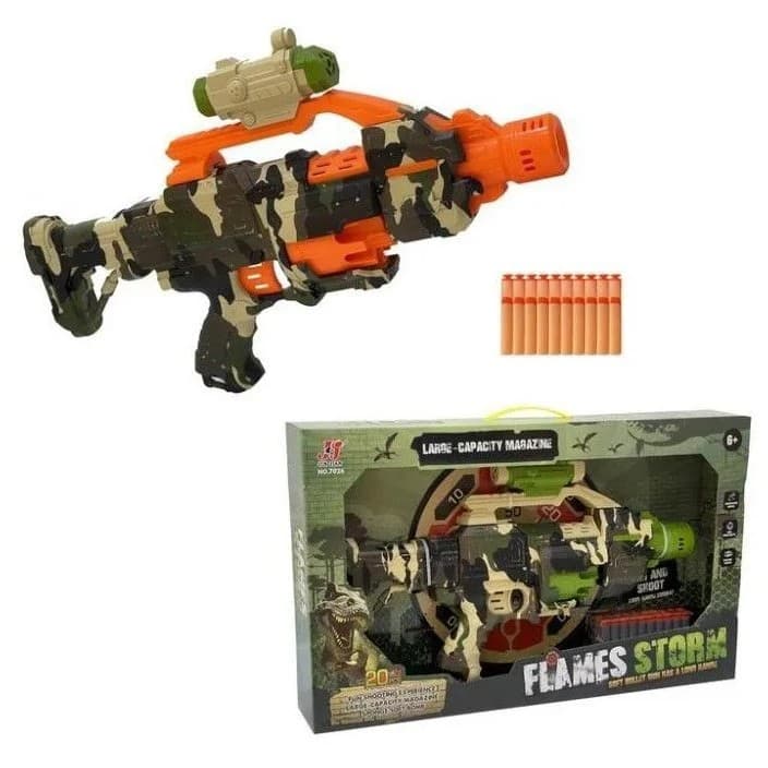 Pistola Dardos Arma Dardos Automática Camuflada war