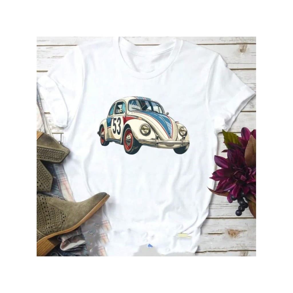 Camiseta Feminina Fusca premium algodao