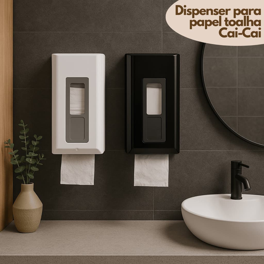 Dispenser Nobre street Cai cai Para banheiros