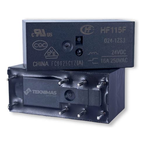 Relé Hf115f-005-2hs4(5v) 5v Relé 8a 5vdc 8 Pinos Hf115f 2hs4
