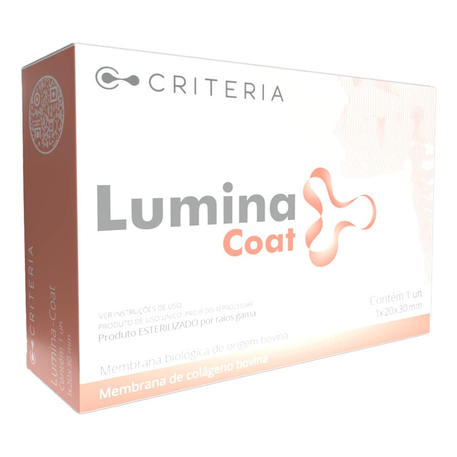 Membrana Biológica Bovina Lumina Coat 1x20x30mm