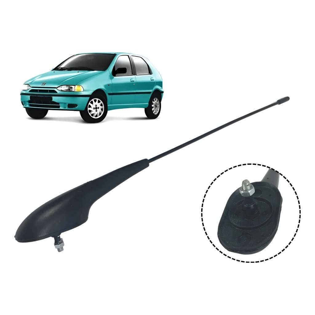 Antena Som Fiat Palio 1996 1997 1998 1999 2000... S/cabo